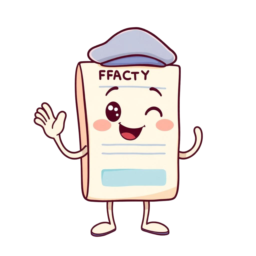 Facty the invoice mascot